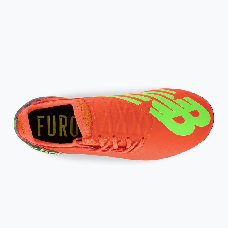 Ghete de fotbal pentru copii New Balance Furon V7 Dispatch FG Jr portocaliu SJF3FDF7.M.035 13