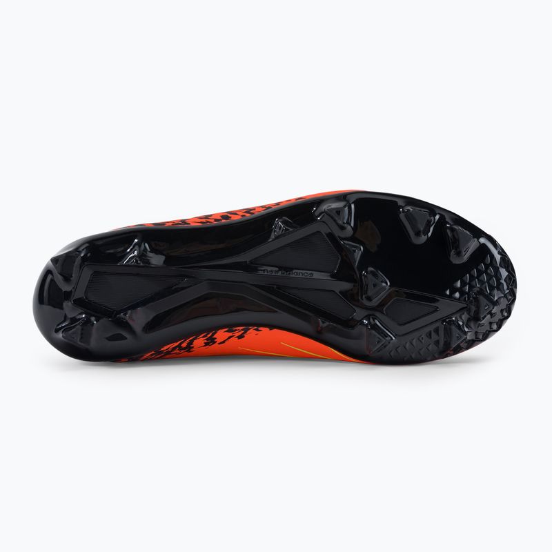 Ghete de fotbal pentru copii New Balance Furon V7 Dispatch FG Jr portocaliu SJF3FDF7.M.035 5