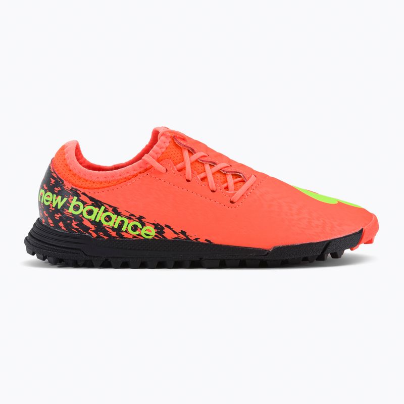 Ghete de fotbal pentru copii New Balance Furon V7 Dispatch TF Jr portocaliu SJF3TDF7.M.045 2