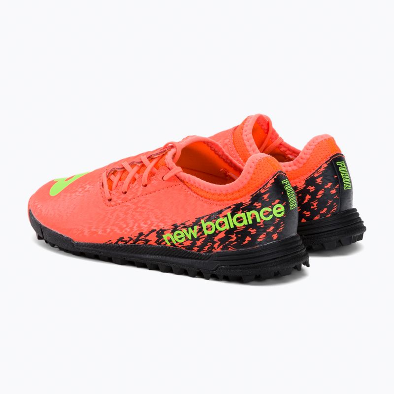Ghete de fotbal pentru copii New Balance Furon V7 Dispatch TF Jr portocaliu SJF3TDF7.M.045 3