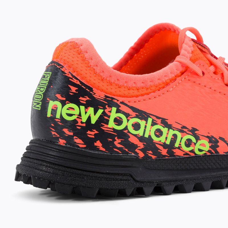 Ghete de fotbal pentru copii New Balance Furon V7 Dispatch TF Jr portocaliu SJF3TDF7.M.045 8