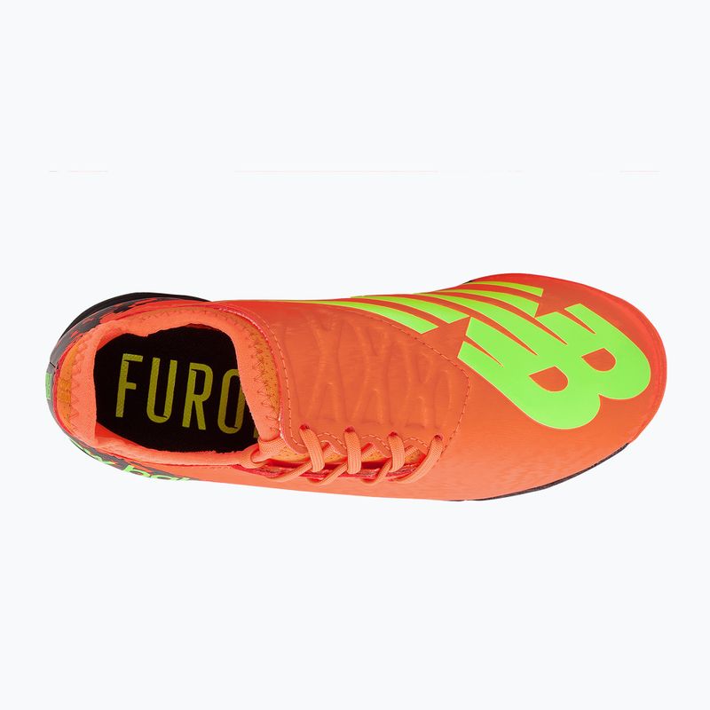 Ghete de fotbal pentru copii New Balance Furon V7 Dispatch TF Jr portocaliu SJF3TDF7.M.045 14