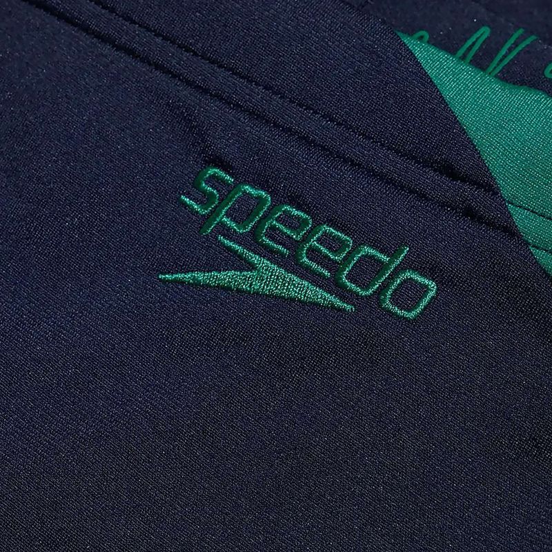 Pantaloni de baie Speedo Hyper Boom Splice pentru bărbați, bleumarin/verde 10