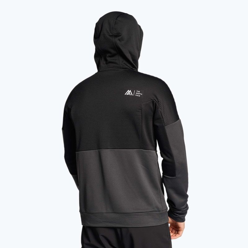 Hanorac de trekking pentru bărbați The North Face Ma Full Zip Fleece asfalt gri/negru 2