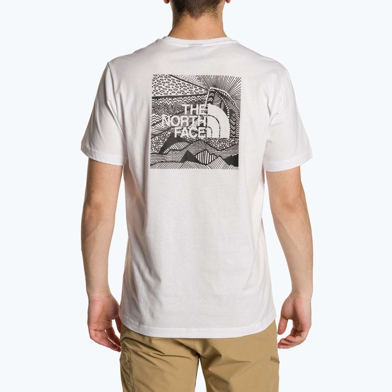 Tricou pentru bărbați The North Face Redbox Celebration white 2