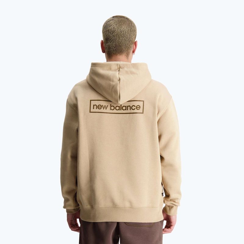 Bluză pentru bărbați New Balance Essentials Winter Hoodie incense 2