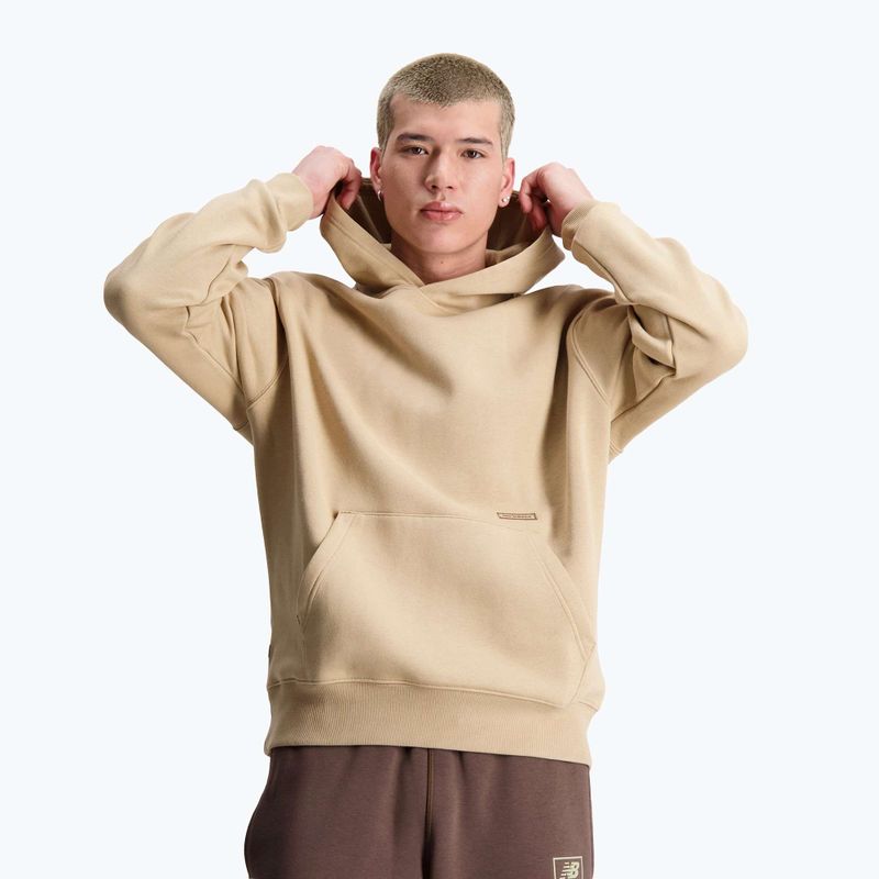 Bluză pentru bărbați New Balance Essentials Winter Hoodie incense 3
