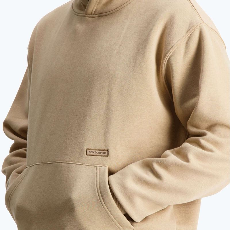 Bluză pentru bărbați New Balance Essentials Winter Hoodie incense 4