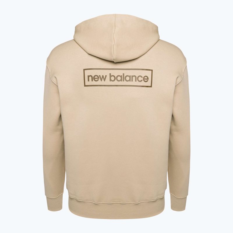 Bluză pentru bărbați New Balance Essentials Winter Hoodie incense 7
