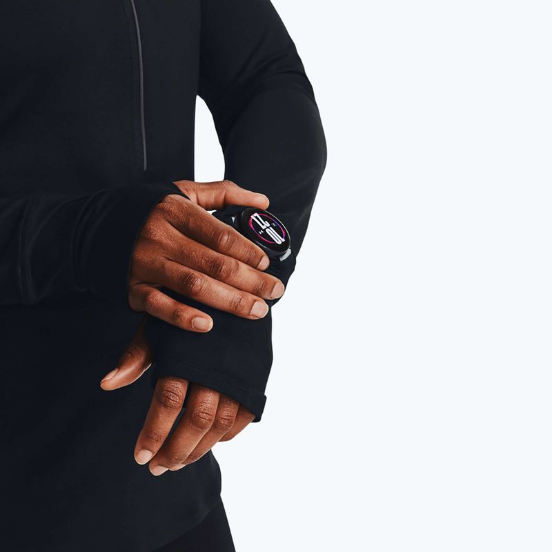 Under Armour Launch Pro Half Zip negru/reflectorizant femei alergare longleeve 5