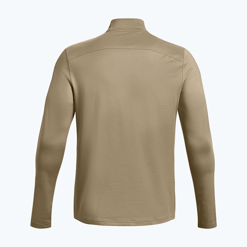 Longsleeve pentru bărbați  Under Armour Tactical Mock CGI Base federal tan/black 6