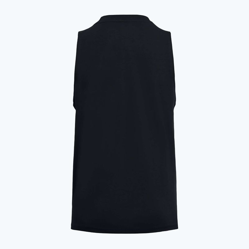 Tank top de antrenament pentru femei Under Armour Rival Muscle Tank black/white 2