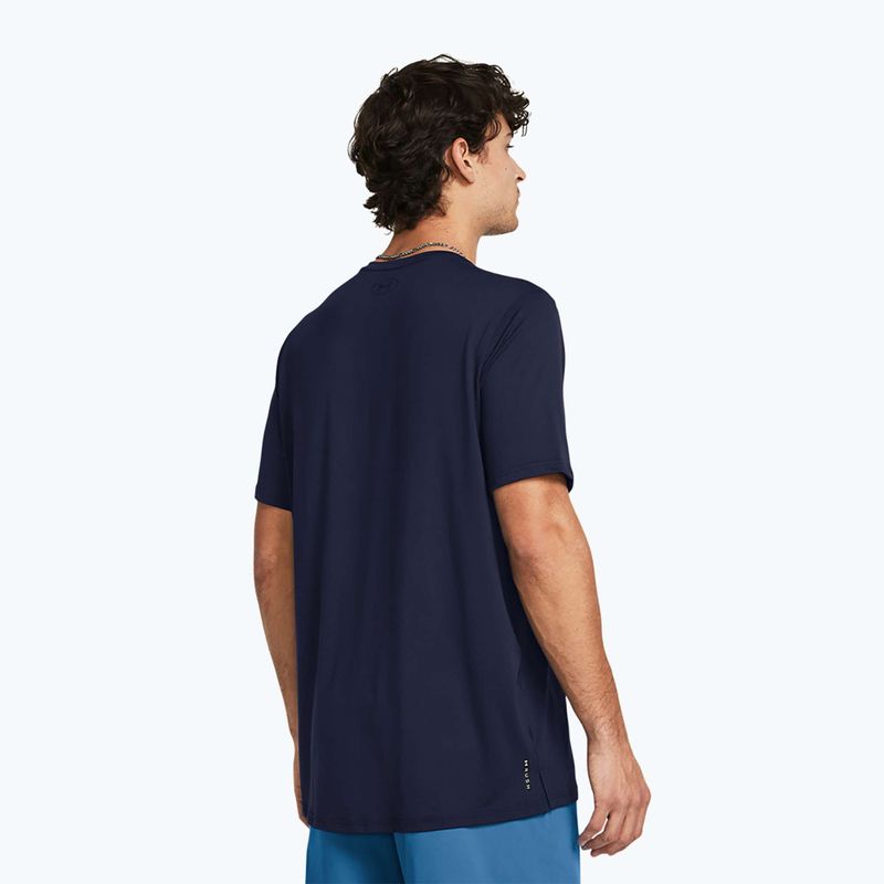 Tricou de antrenament pentru bărbați Under Armour Vanish Energy midnight navy/midnight navy 2