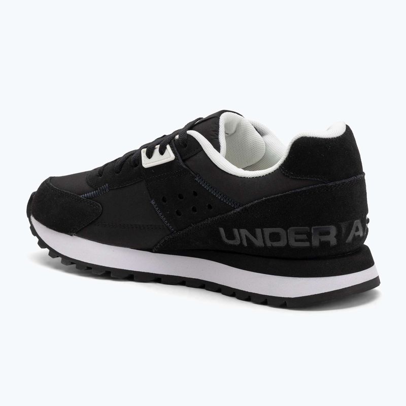 Încălțăminte de antrenament pentru bărbați Under Armour Essential Runner black/white/blach 3