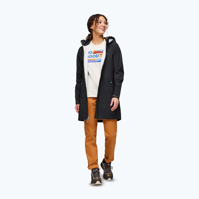 Geacă de ploaie pentru femei Cotopaxi Cielo Rain Trench black 2