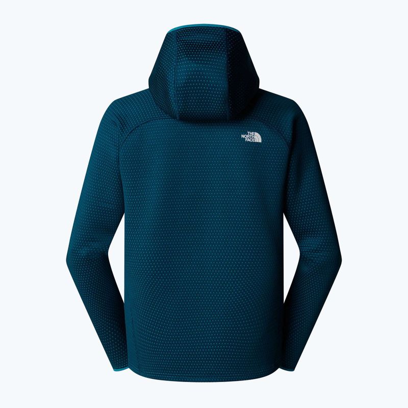 Bluză de trekking pentru bărbați The North Face Vertical Thermal FZ Hoodie midnight petrol 5