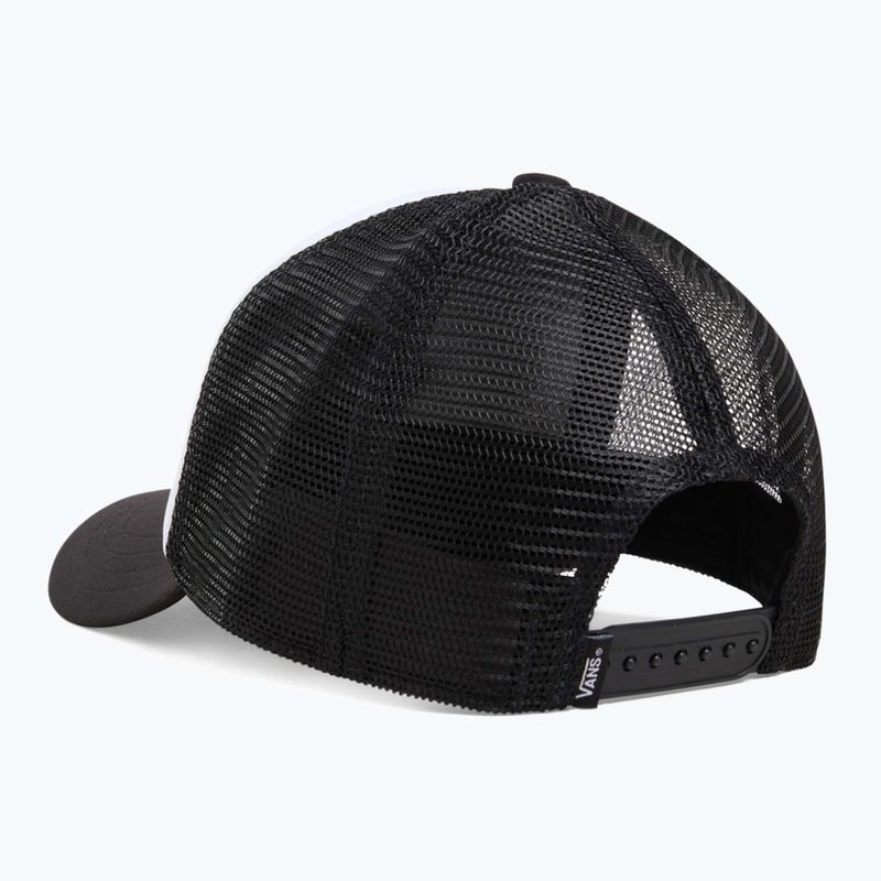 Șapcă pentru copii Vans Classic Patch Curved Bill Trucker black/white 2