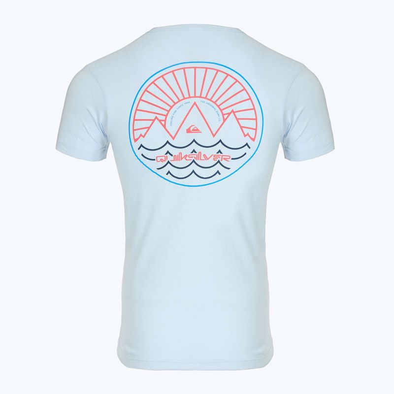 Tricou pentru bărbați Quiksilver Summit Sunset blue/red combo 2