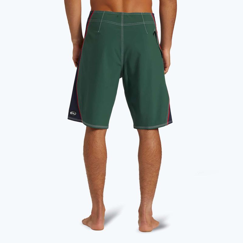 Pantaloni scurți de baie pentru bărbați Quiksilver Saturn Flight 20" Forest 3