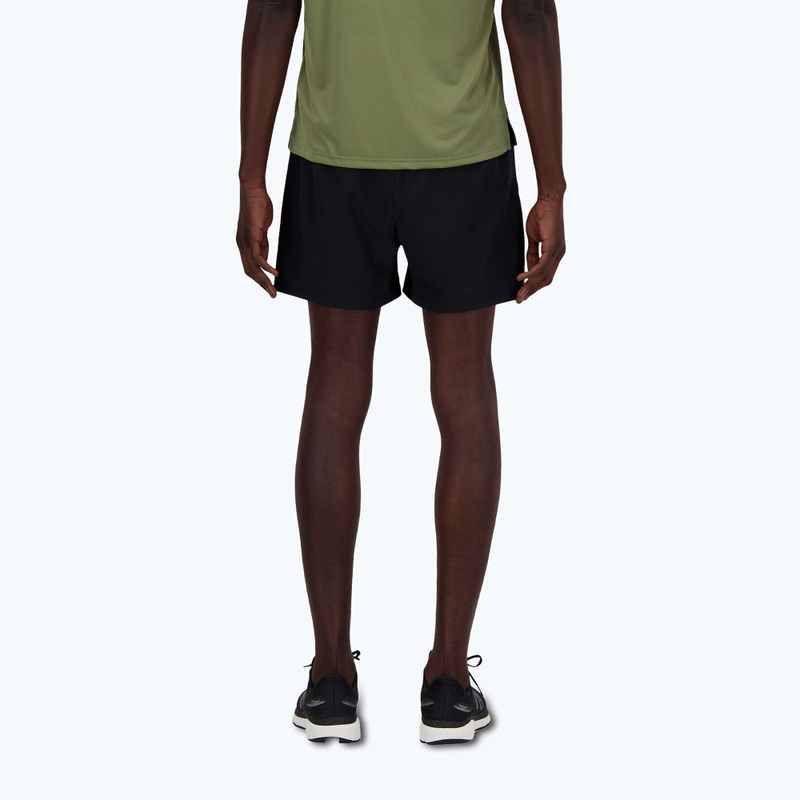 Bărbați New Balance Sport Essential căptușit 5 "pantaloni scurți de alergare negru 2