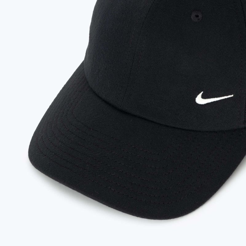 Șapcă Nike Club Unstructured black/sail 3
