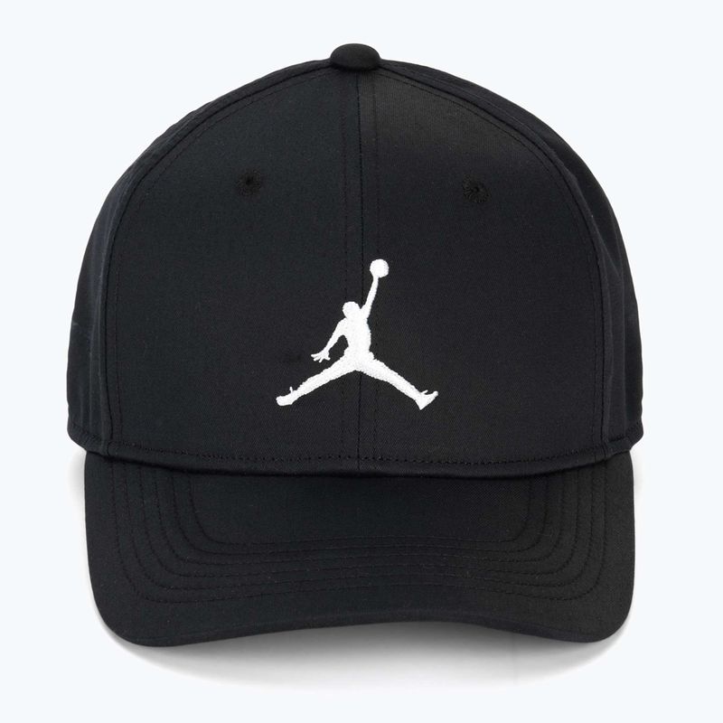 Șapcă cu cozoroc Jordan Rise Structured Curved-Bill negru/alb 2