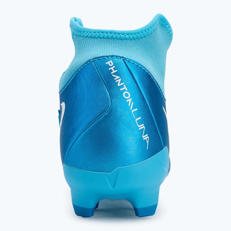 Încălțăminte de fotbal Nike Phantom Luna II Academy FG/MG blue fury/white 6