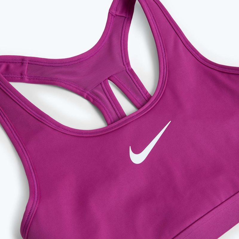 Sutien de antrenament Nike Swoosh High Support hot fFuchsia / hot fuchsia / white 3