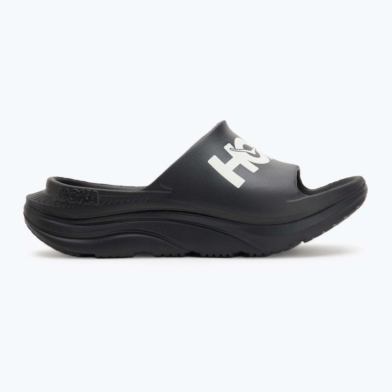 Papuci HOKA Ora Athletic Slide black/white 2