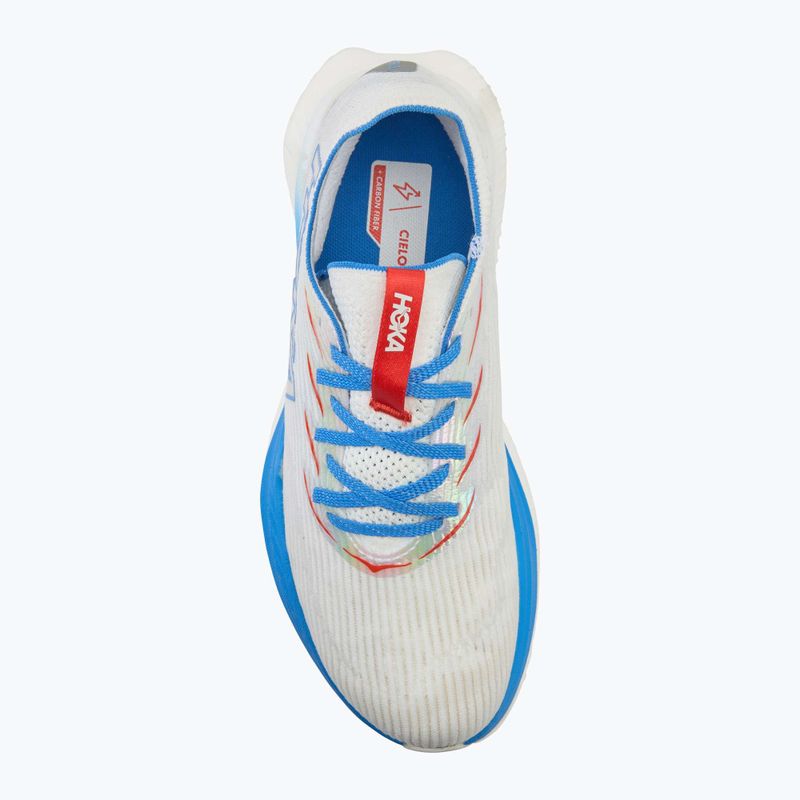 Încălțăminte de alergare HOKA Cielo X1 white/virtual blue 5