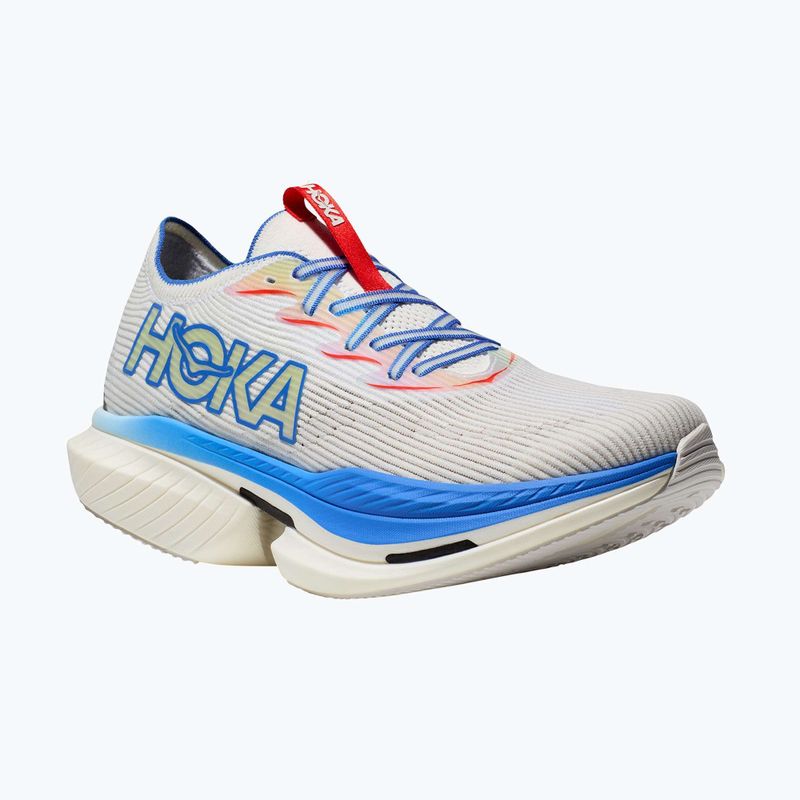 Încălțăminte de alergare HOKA Cielo X1 white/virtual blue 8