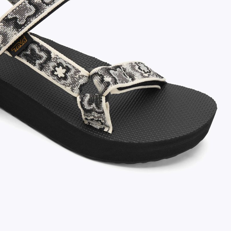 Sandale pentru femei  Teva Midform Universal neon floral black / white 7