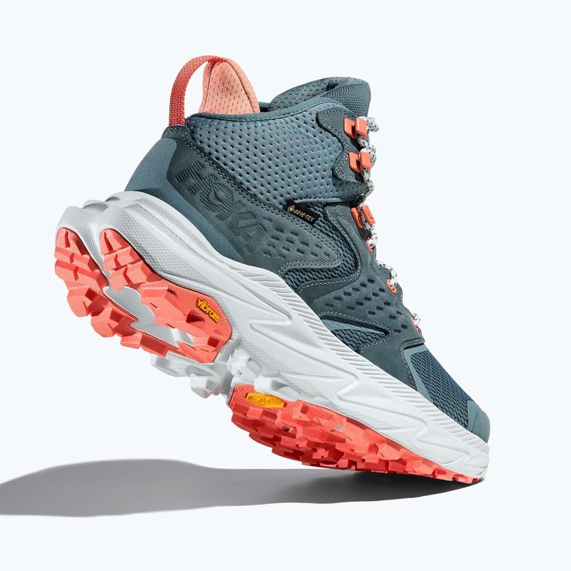 Încălțăminte de drumeție pentru femei HOKA Anacapa 2 Mid GTX mountain fog/droplet 12