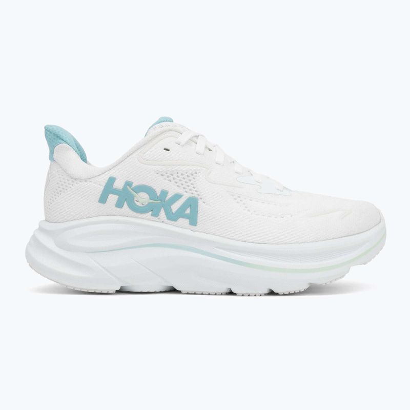Încălțăminte de alergare pentru femei  HOKA Clifton 10 white/cielo blue 2