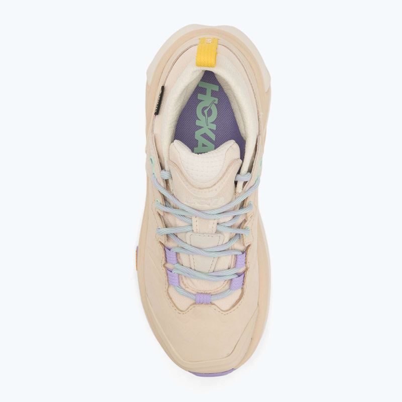 Cizme de drumeție pentru femei HOKA Kaha 3 Low GTX vanilla/mint fluorite 5