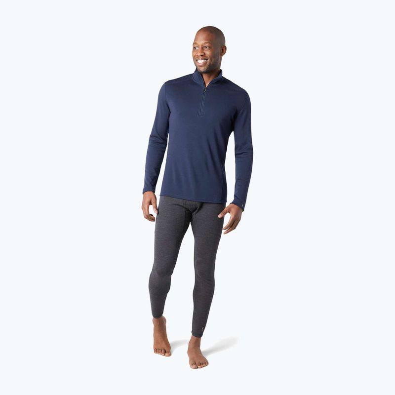 Bluză termoactivă pentru bărbați Smartwool Classic Thermal Merino Base Layer 1/4 Zip Boxed deep navy 2