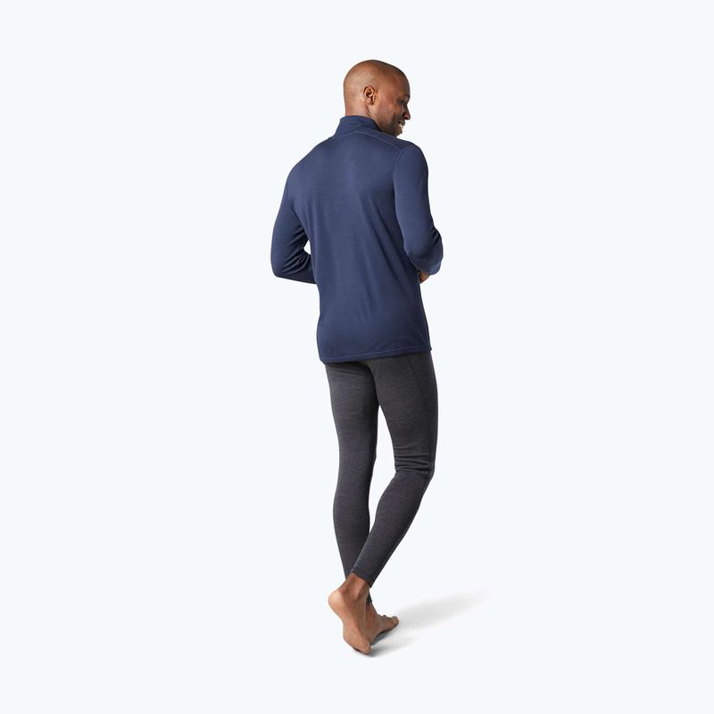 Bluză termoactivă pentru bărbați Smartwool Classic Thermal Merino Base Layer 1/4 Zip Boxed deep navy 3
