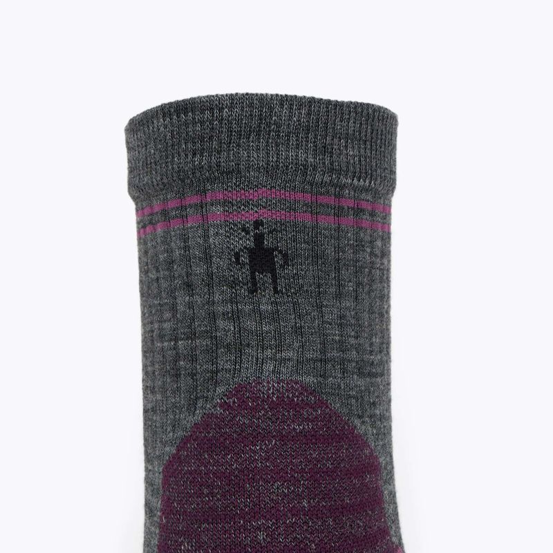 Șosete pentru femei Samrtwool Hike Targeted Cushion Mid Crew medium gray 3