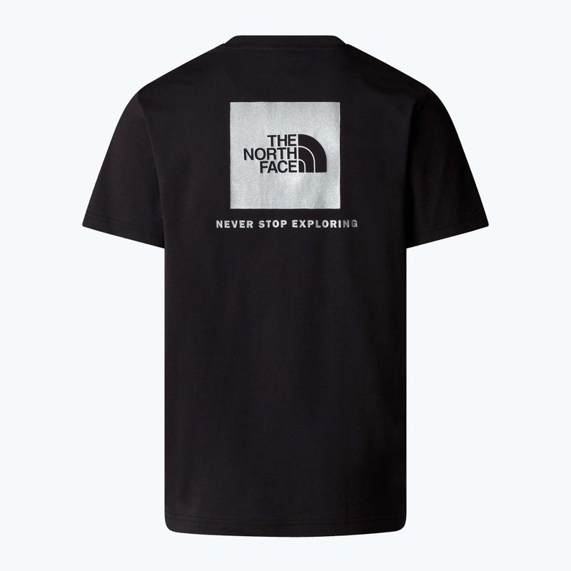 The North Face Reflective Box Nse Tee pentru bărbați tnf negru/cămașă reflectorizantă 4