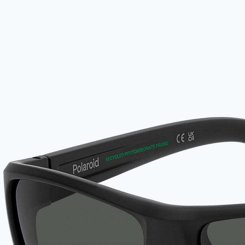 Ochelari de soare pentru bărbați Polaroid PLD 7057/S matte black/grey polarized 8