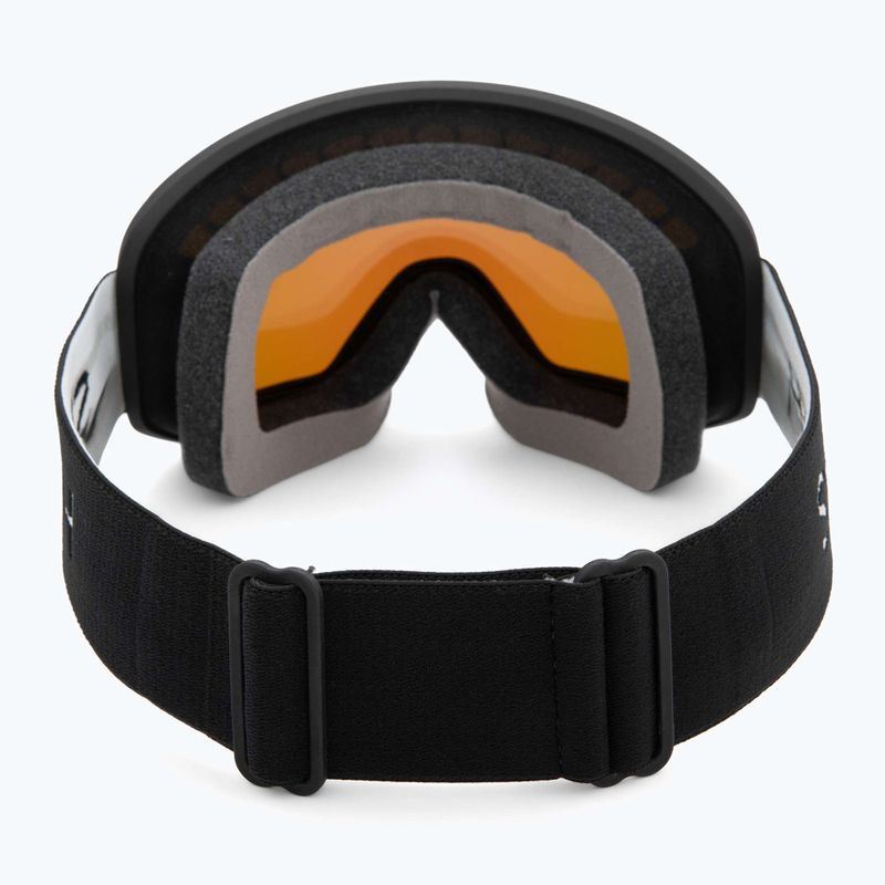 Ochleari de schi Smith Transfer black/green sol-x mirror 3