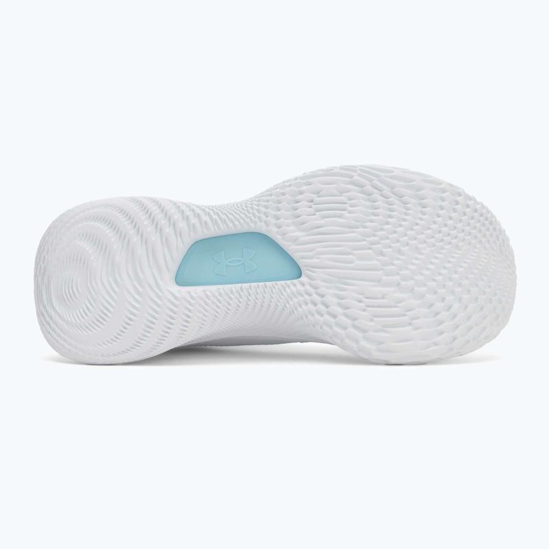 Încălțăminte de baschet Under Armour CURRY 4 FLOTRO white/stream/metallic silver 4