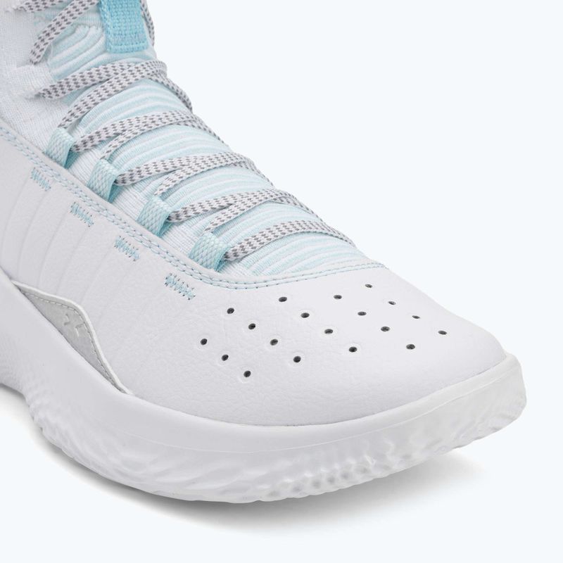 Încălțăminte de baschet Under Armour CURRY 4 FLOTRO white/stream/metallic silver 7
