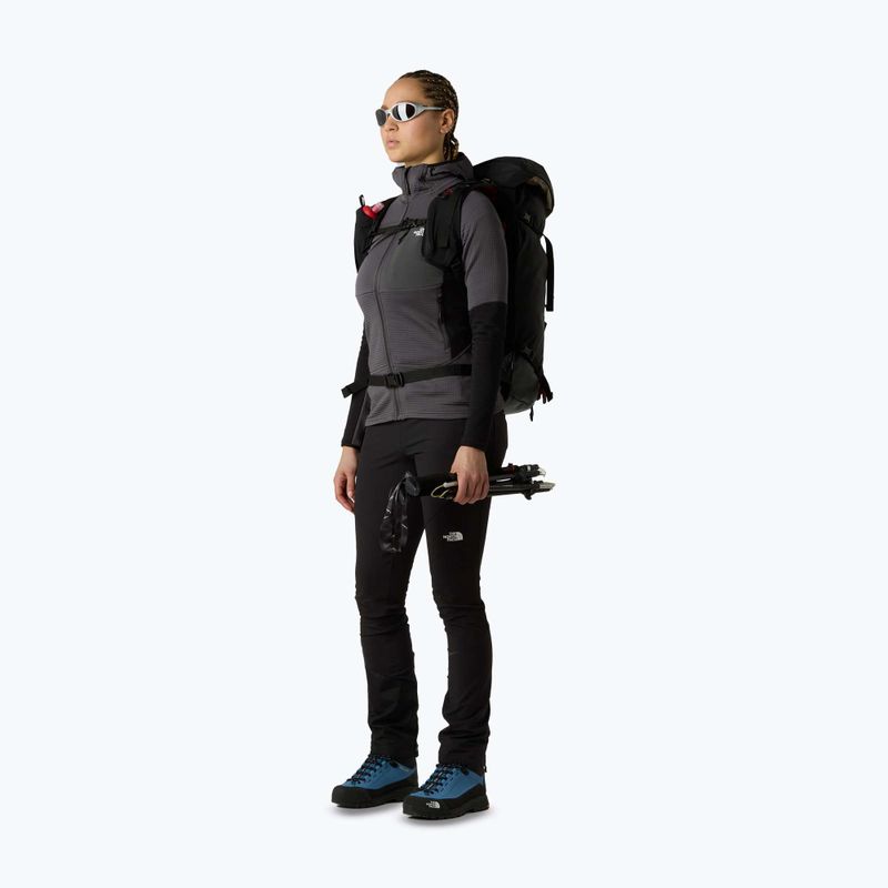 Bluză pentru femei The North Face Polartec Powergrid Stormgap Hoodie anthracite grey/bla 7