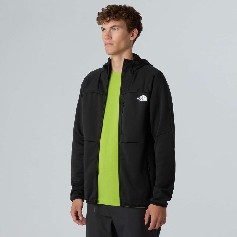 Bluză pentru bărbați The North Face Meteora Full Zip black 4