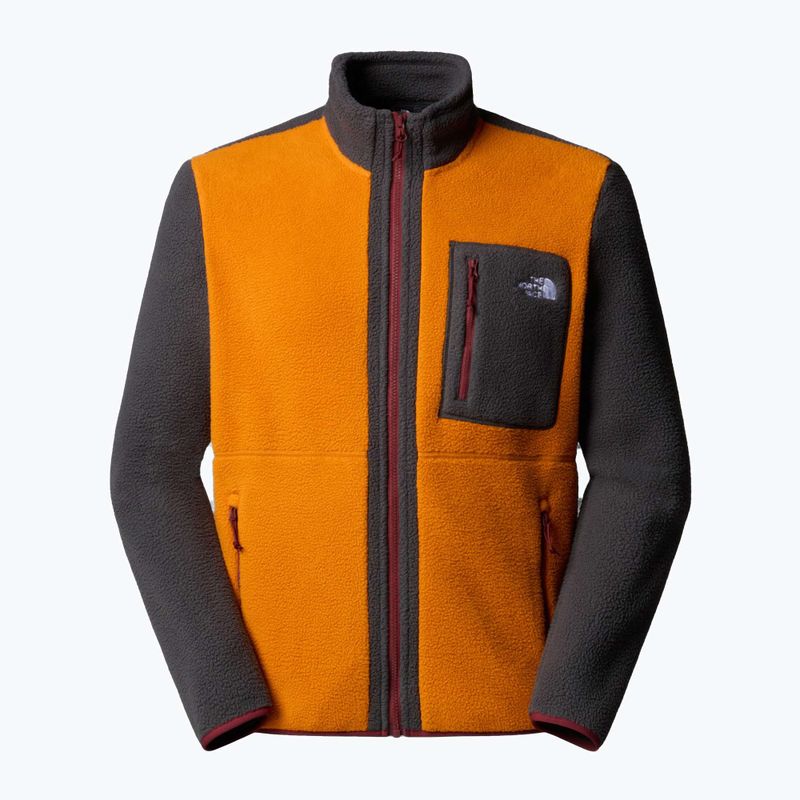Bluză pentru bărbați The North Face Yumiori Full Zip agate orange/asphalt grey 5