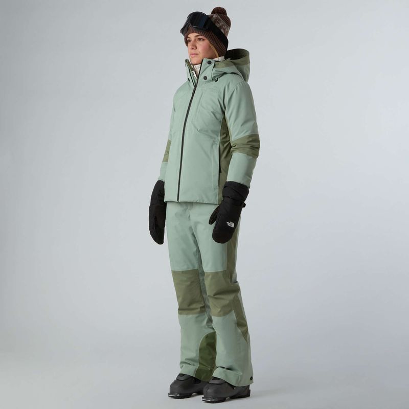 Pantaloni de schi pentru femei The North Face Lenado Regular slate moss/bark mist 2