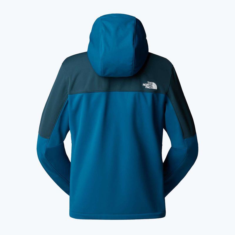 Geacă softshell pentru bărbați The North Face Diablo Softshell Detachable Hood mineral ink/deep cypres 6