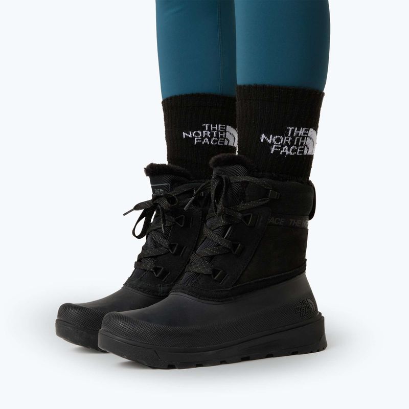 Încălțăminte de trekking pentru femei The North Face Shellista V Shorty WP black/black 8