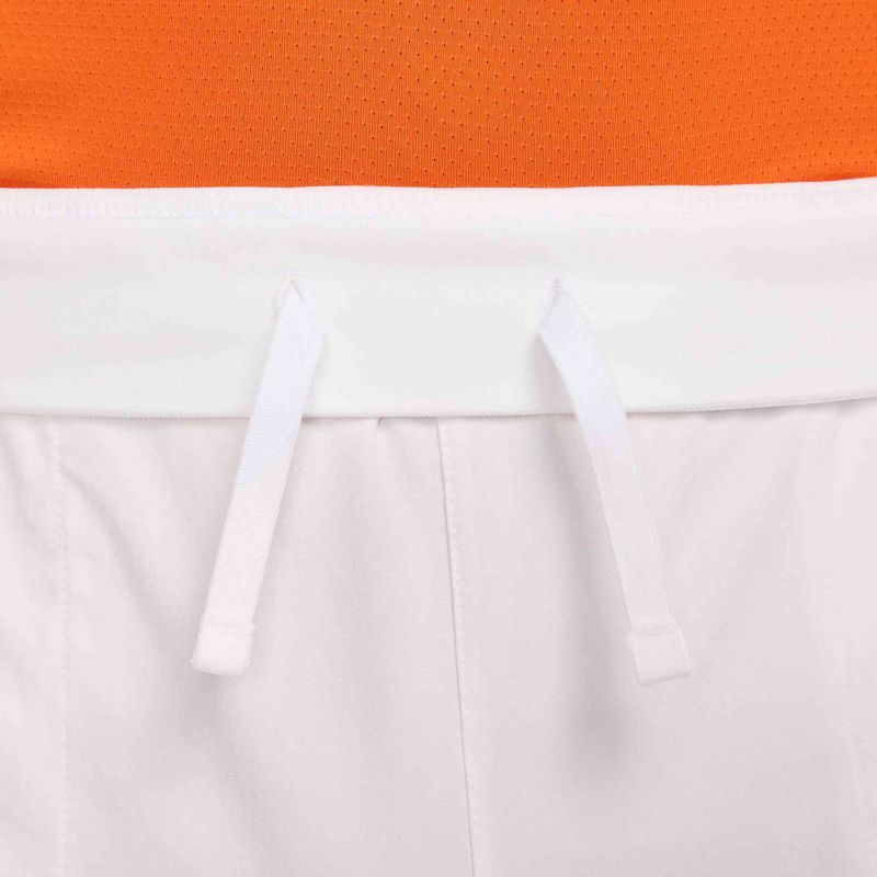 Pantaloni scurți de tenis pentru bărbați Nike Court Dri-Fit Advantage 6" white/black 7